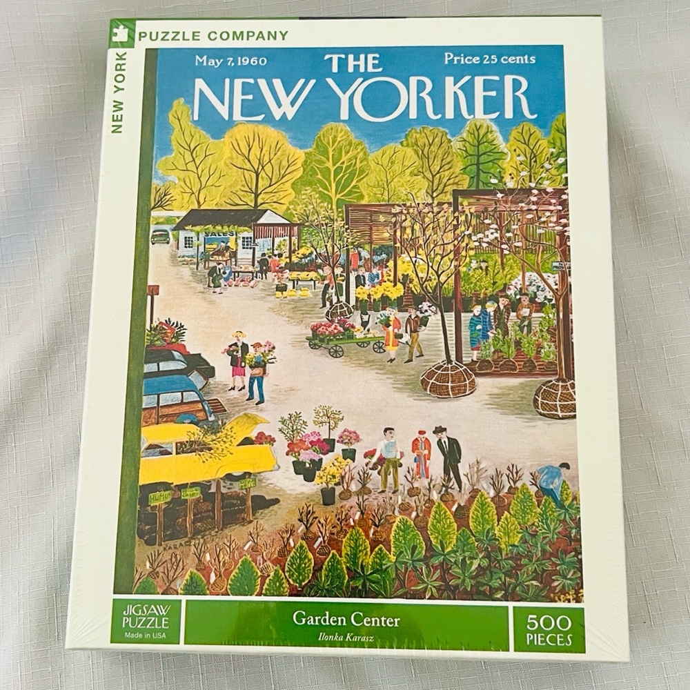 New / The New Yorker~Garden Center~1960 / 500~Pieces / Jigsaw Puzzle